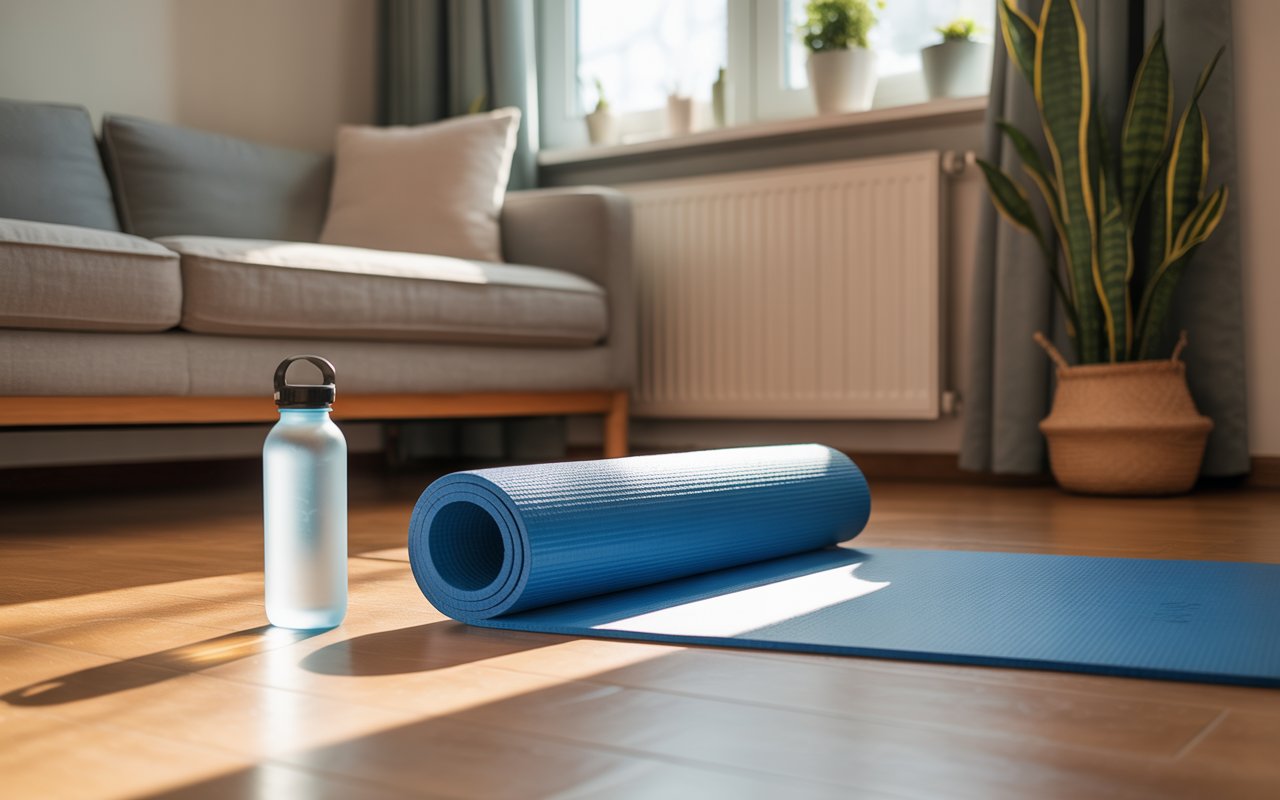 exercitii abdomen plat